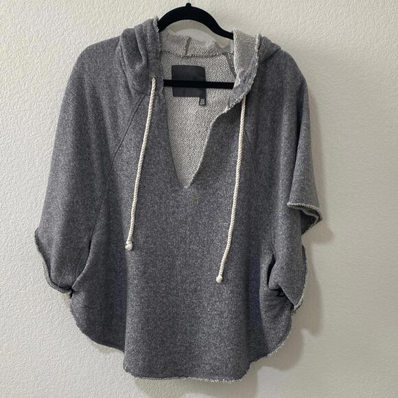 Victoria's Secret Tops - Victoria Secret Gray Women's Sweatshirt with Hood XS